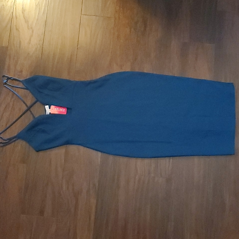 Teal dress